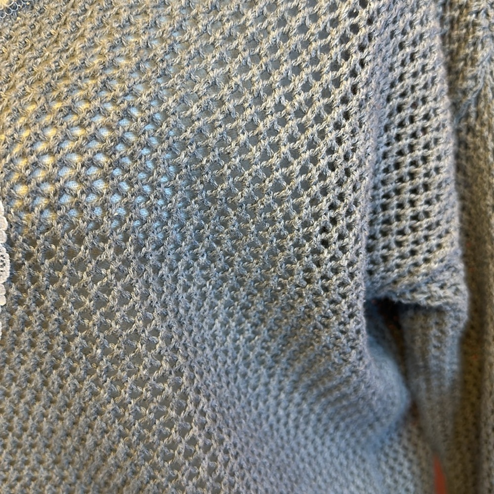 Upcycled Off-the-shoulder Sweater - Picture 3 of 4